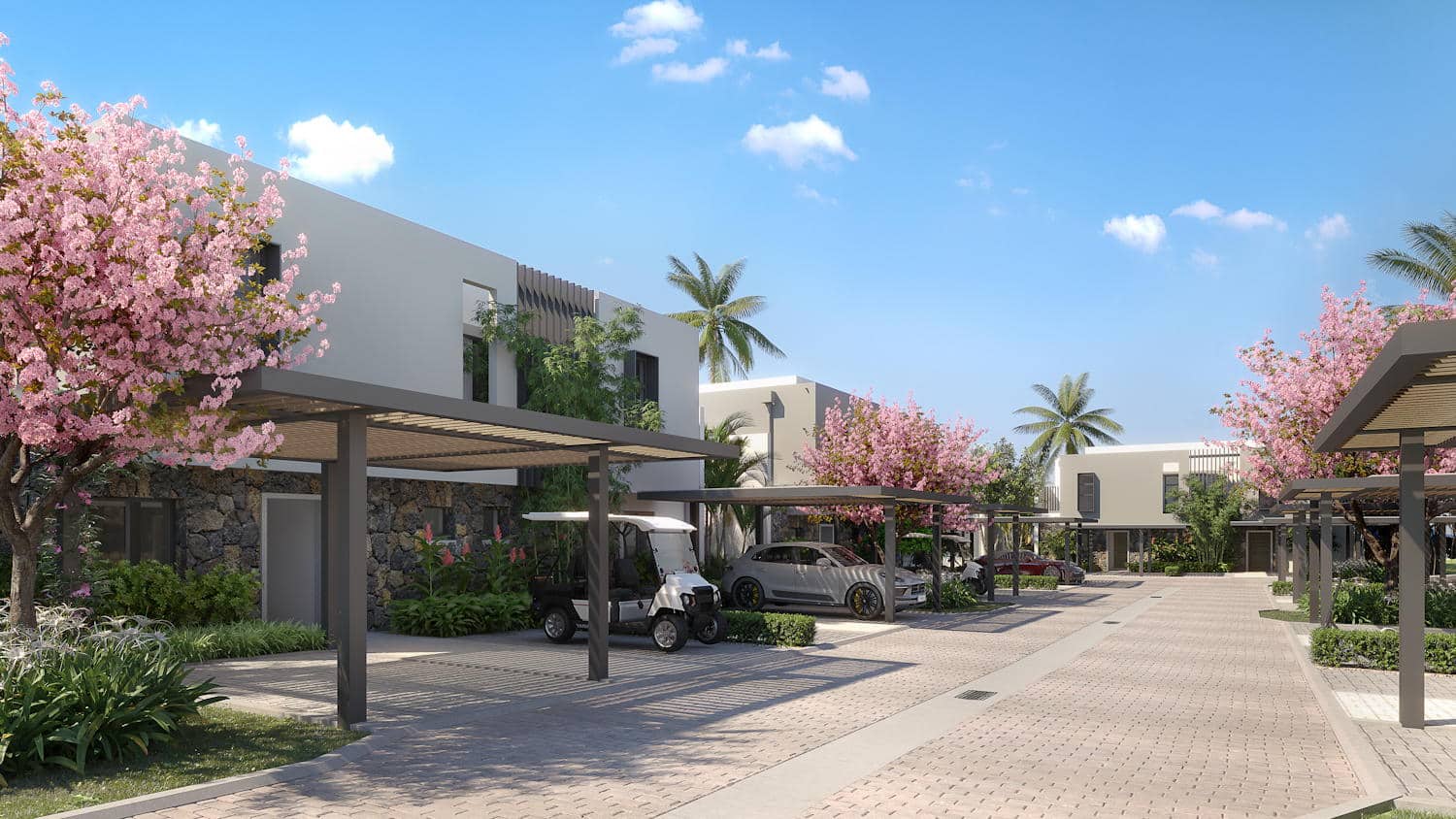 Solis Townhouses - Azuri Océan & Golf Village - Ile Maurice.