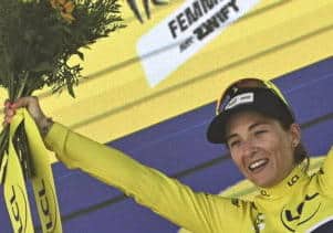 La mauricienne Kimberley Le Court maillot jaune !!!